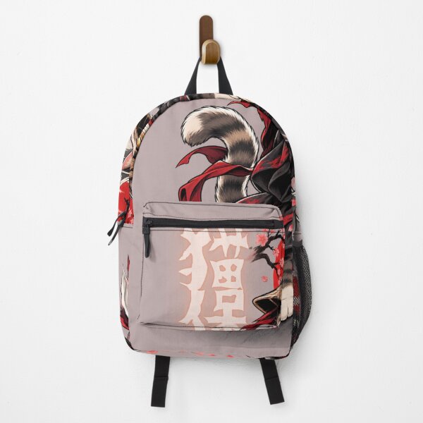 Item preview, Anime Cat Samurai Japanese Ronin Warrior designed and sold by WelLarsDigitals.