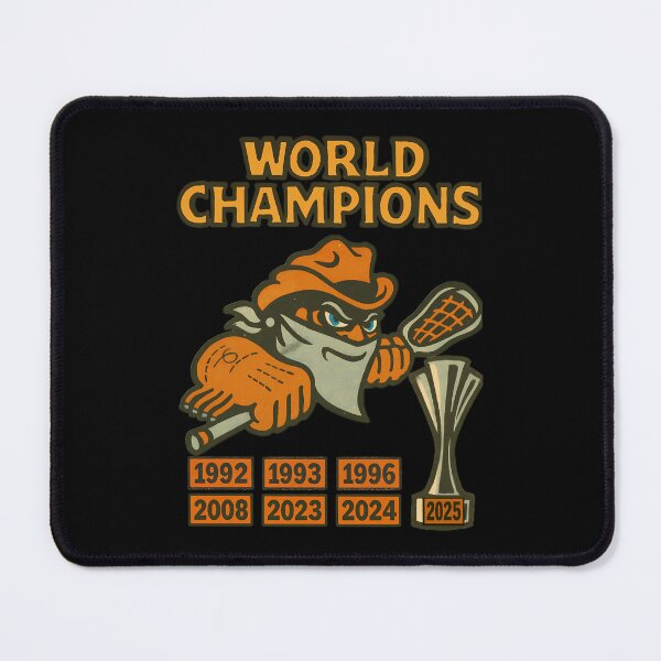 Item preview, Orange Bandito Lacrosse World Champions Mascot designed and sold by RaineeMcDaniel.