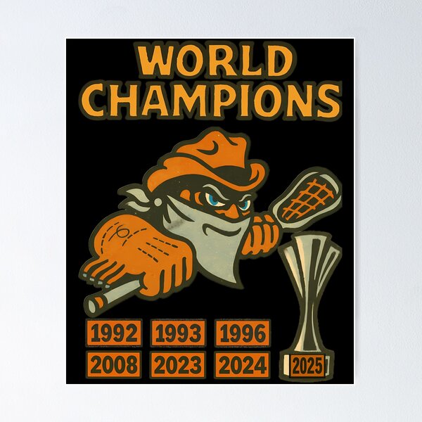 Item preview, Orange Bandito Lacrosse World Champions Mascot designed and sold by RaineeMcDaniel.