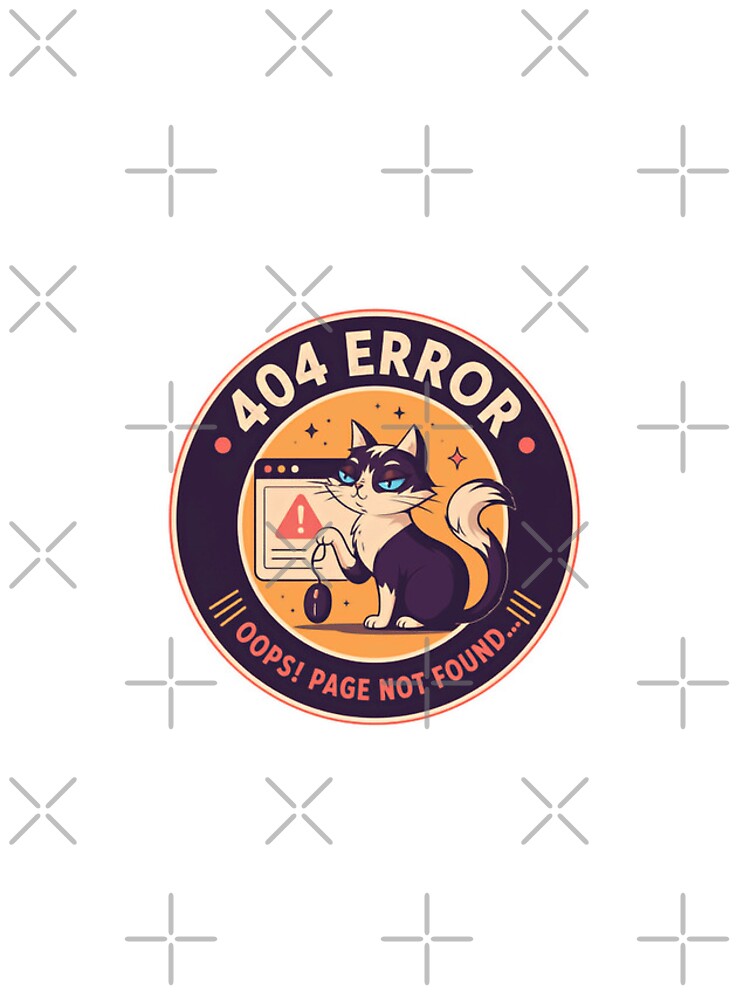 Thumbnail 4 of 4, iPhone Case, 404 Error Oops! Page Not Found Programmer Developer Tech Cat designed and sold by HumansStuck12.