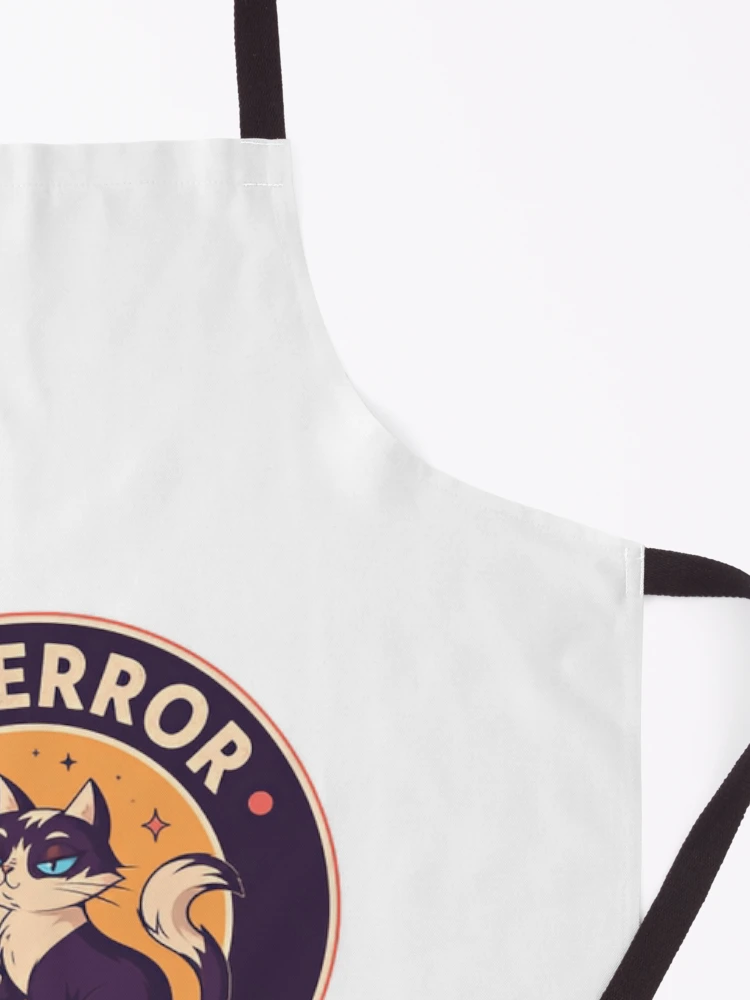 Thumbnail 3 of 6, Apron, 404 Error Oops! Page Not Found Programmer Developer Tech Cat designed and sold by HumansStuck12.