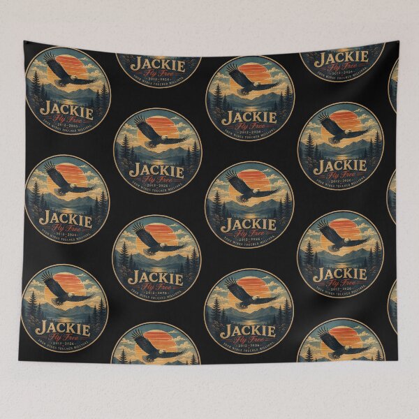 Item preview, Jackie Fly Free - Big Bear Eagle Memorial 2012-2026 designed and sold by ViniBall.