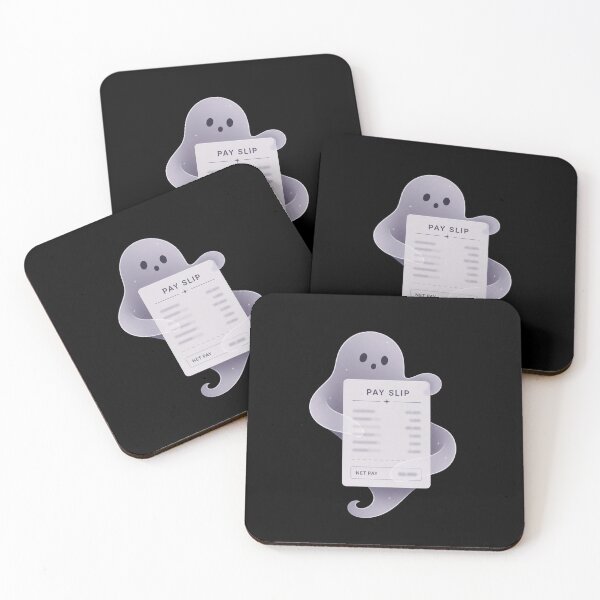 Item preview, Ghost Payslip - Disappearing Salary Funny Adult Humor designed and sold by Cherie-verse.