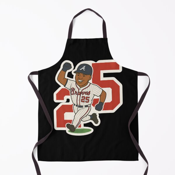 Item preview, Smiling Baseball Player Number 25 Home Run Celebration designed and sold by RaineeMcDaniel.