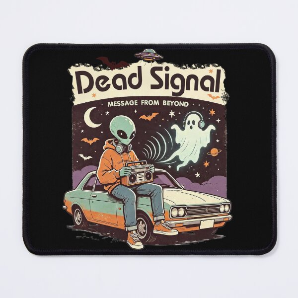 Item preview, Dead Signal Alien And Ghost Boombox designed and sold by NatalieJeans.