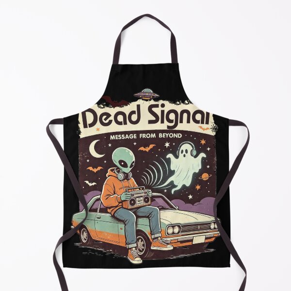 Item preview, Dead Signal Alien And Ghost Boombox designed and sold by NatalieJeans.