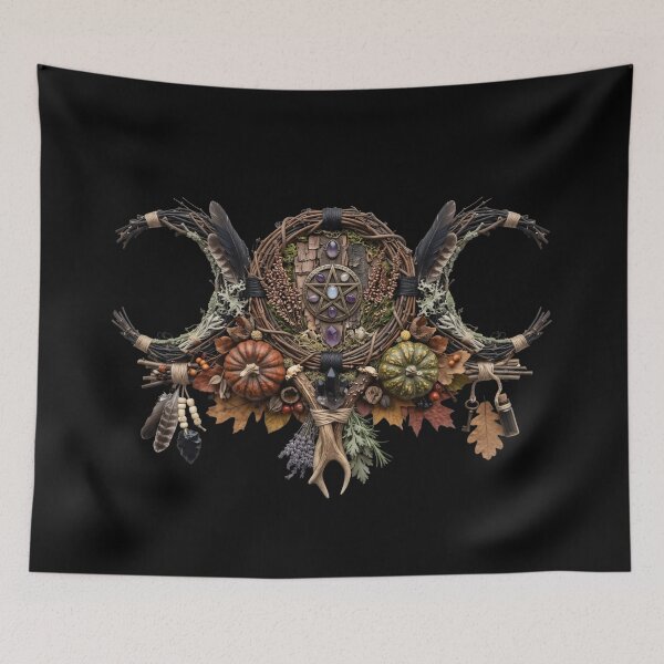 Item preview, Witch Wiccan Halloween Symbols designed and sold by NBazilenco.