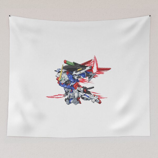 Item preview, 2d chibi mecha ZGMF X42S destiny SD Gundam fly pose digital art  designed and sold by sabartgunpla.