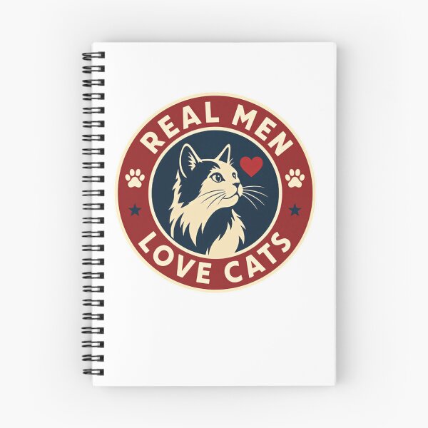Item preview, Real Men Love Cats Male Cat Owner Feline Pet Lover designed and sold by HumansStuck12.
