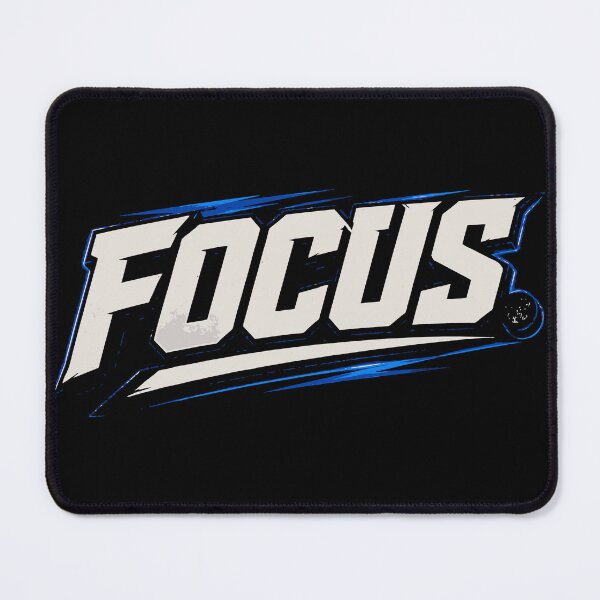 Item preview, FOCUS Bold Student Study Motivation Typography designed and sold by Sunday.Supply.