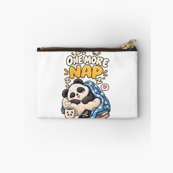 Item preview, One More Nap – Cute Sleepy Panda Cartoon Design designed and sold by Kiinaaa.