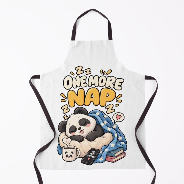 Item preview, One More Nap – Cute Sleepy Panda Cartoon Design designed and sold by Kiinaaa.