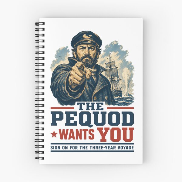 Item preview, Moby Dick: The Pequod Wants You - Voyage Recruitment designed and sold by Fenay Designs.