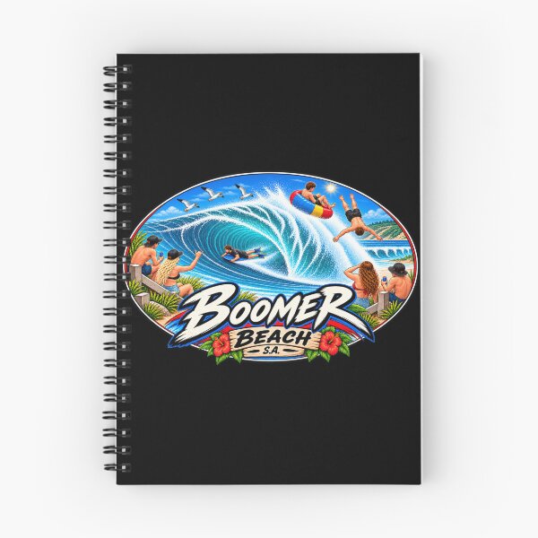Item preview, Boomer Beach SA Surf Wave Design designed and sold by EverclearDesign.