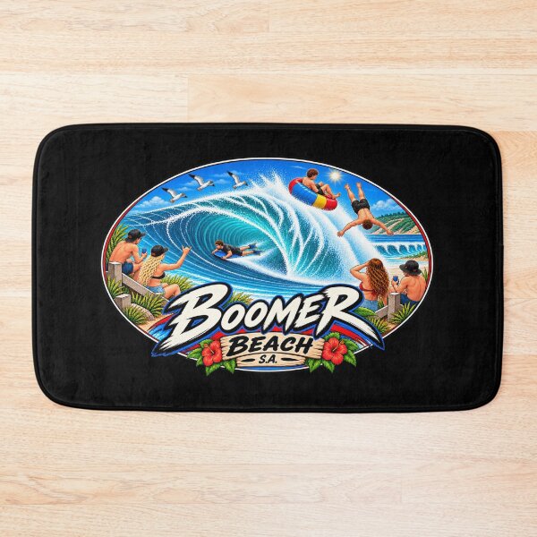 Item preview, Boomer Beach SA Surf Wave Design designed and sold by EverclearDesign.