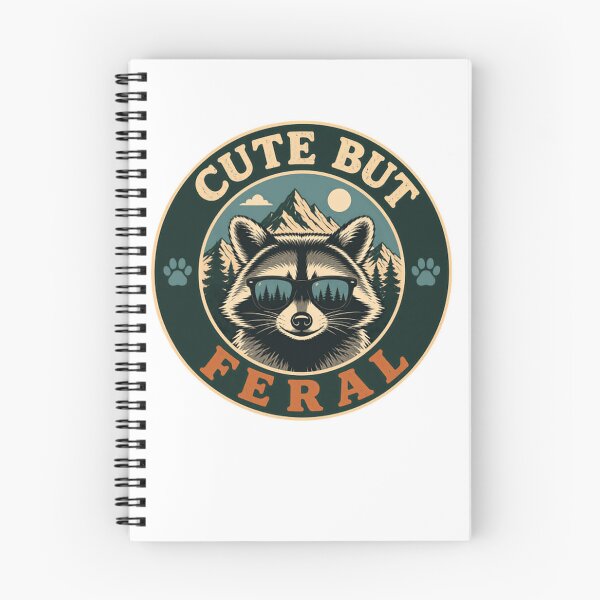 Item preview, Cute But Feral Raccoon Wild Animal Nature Outdoor designed and sold by HumansStuck12.