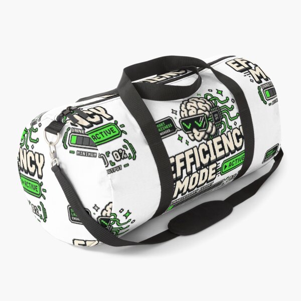 Item preview, Smart Laziness – Efficiency Mode Active Pixel Humor designed and sold by Mad Factory Designs.