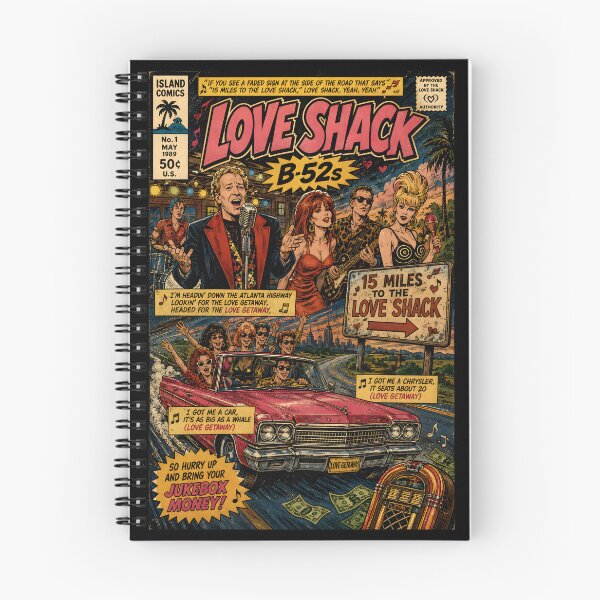 Item preview, Love Shack B-52s  designed and sold by Wanderdreaming.
