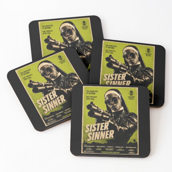 Item preview, Sister Sinner – Retro Grindhouse Nunsploitation designed and sold by obstinator.