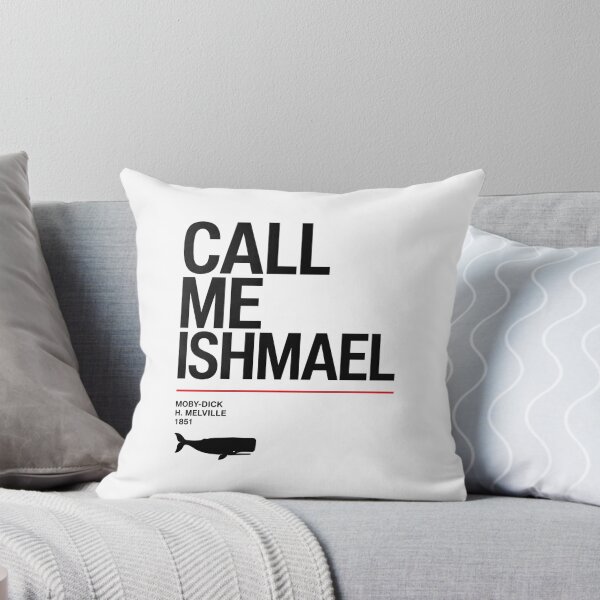Item preview, Moby Dick Call Me Ishmael - Minimal Black Typography designed and sold by Fenay Designs.