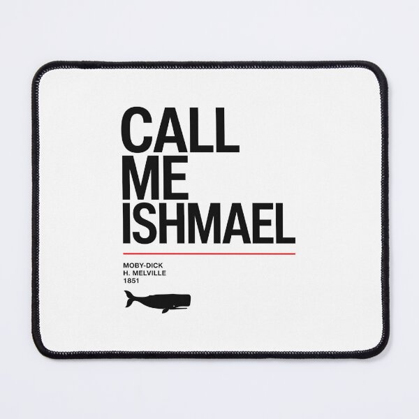 Item preview, Moby Dick Call Me Ishmael - Minimal Black Typography designed and sold by Fenay Designs.