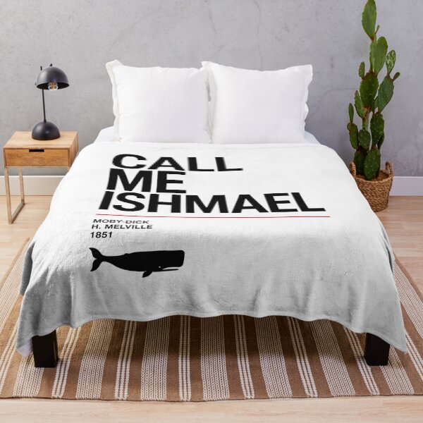 Item preview, Moby Dick Call Me Ishmael - Minimal Black Typography designed and sold by Fenay Designs.
