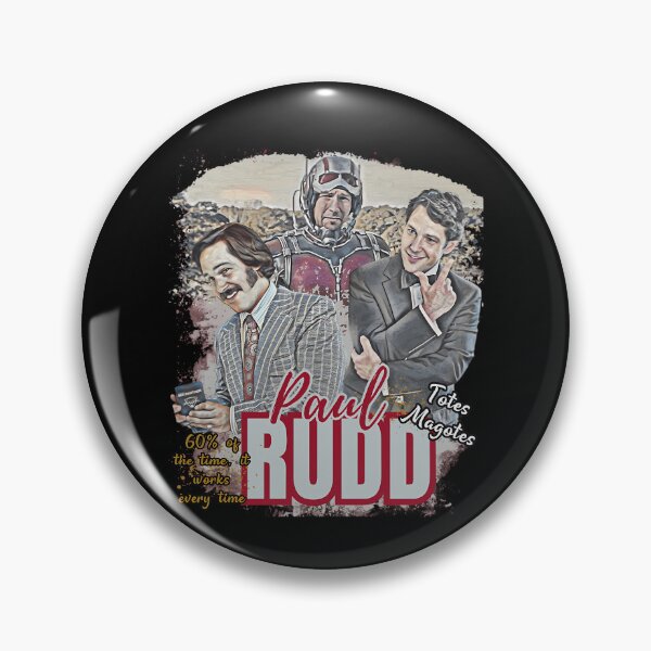 Item preview, Paul Rudd 60% Of The Time It Works Every Time Totes Magotes Sex Panther designed and sold by PatrickBrandt.