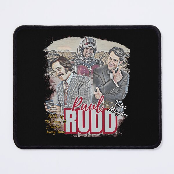 Item preview, Paul Rudd 60% Of The Time It Works Every Time Totes Magotes Sex Panther designed and sold by PatrickBrandt.