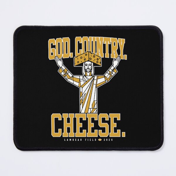 Item preview, God Country Cheese Patriotic American Football Cheese Design designed and sold by ostenlee.