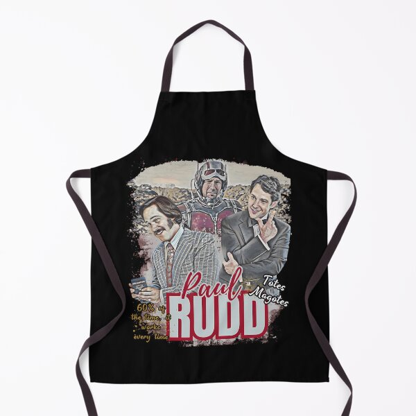 Item preview, Paul Rudd 60% Of The Time It Works Every Time Totes Magotes Sex Panther designed and sold by PatrickBrandt.