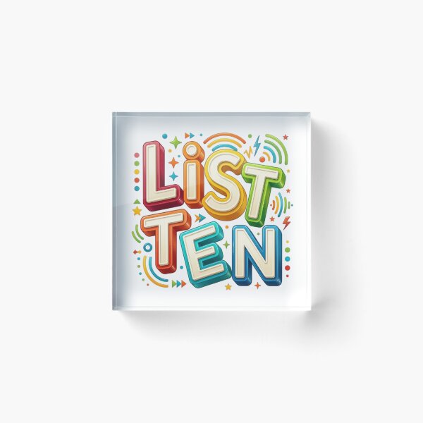 Item preview, LISTEN designed and sold by likbatonboot.