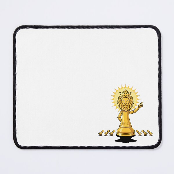Item preview, Leo Zodiac King Lion Chess Piece with Sun Halo designed and sold by Rare By Hero.