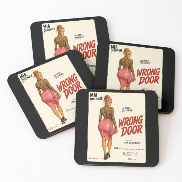 Item preview, Wrong Door – Retro Pinup Grindhouse designed and sold by obstinator.