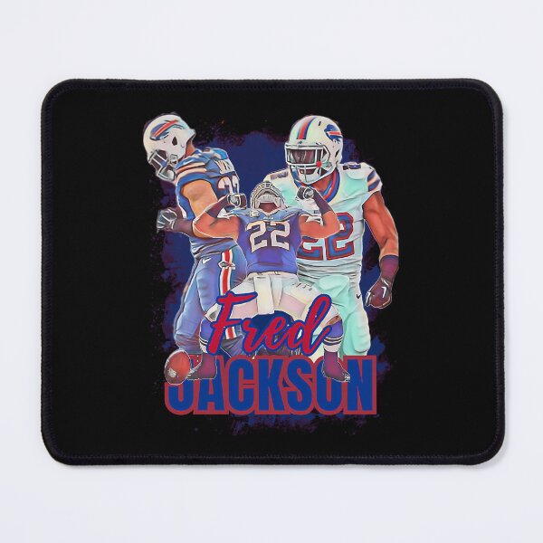 Item preview, Fred Jackson Number 22 Football Player Action Stance designed and sold by PatrickBrandt.