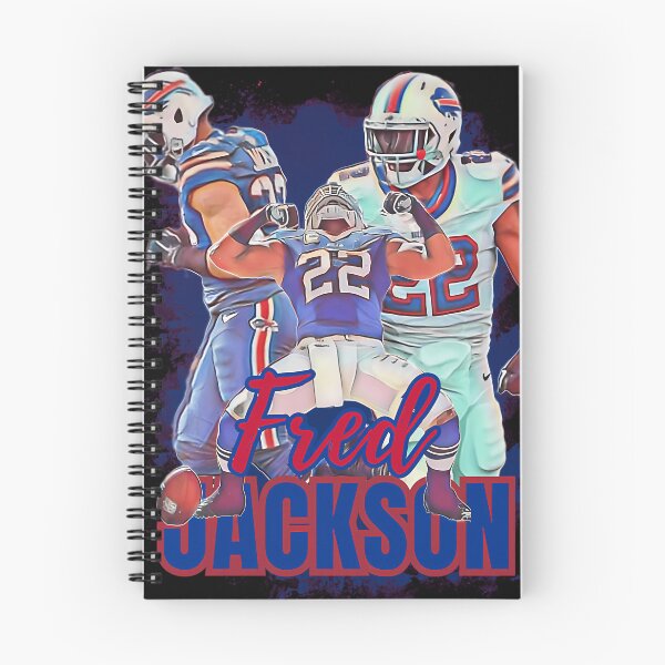 Item preview, Fred Jackson Number 22 Football Player Action Stance designed and sold by PatrickBrandt.