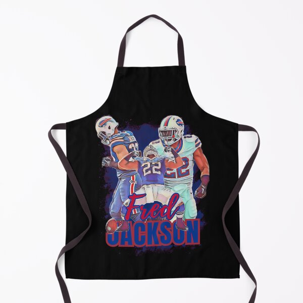 Item preview, Fred Jackson Number 22 Football Player Action Stance designed and sold by PatrickBrandt.