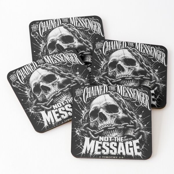 Item preview, They Chained The Messenger Not The Message designed and sold by PureGritFaith.