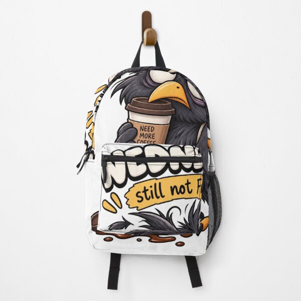 Item preview, Wednesday... Still Not Friday – Funny Tired Crow Cartoon Design designed and sold by Kiinaaa.