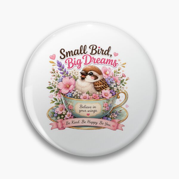 Item preview, Small Bird, Big Dreams sparrow designed and sold by MR4me.