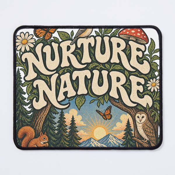 Item preview, Nurture Nature – Vintage Woodland Cottagecore designed and sold by Moonroot Studio.