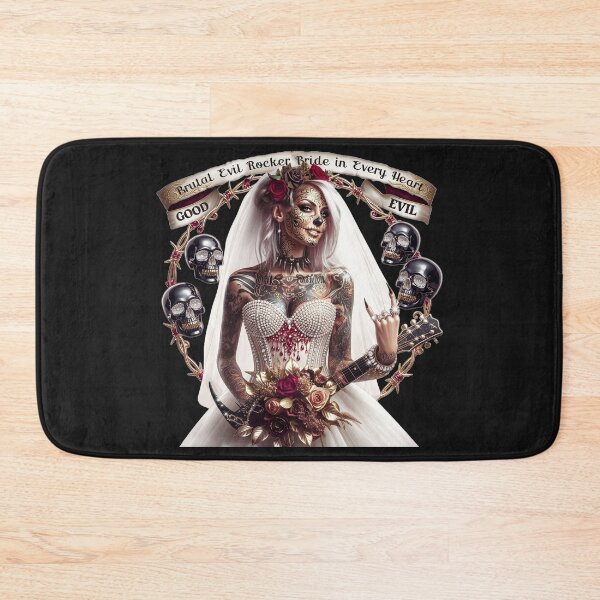 Item preview, Brutal Evil Rocker Bride Guitar designed and sold by Voodoo Store Paranormal Collections.