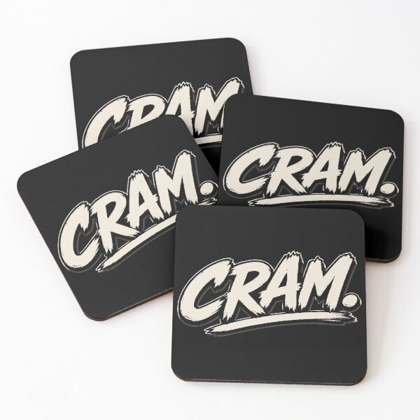 Item preview, CRAM Minimalist Exam Season Student Typography designed and sold by Sunday.Supply.