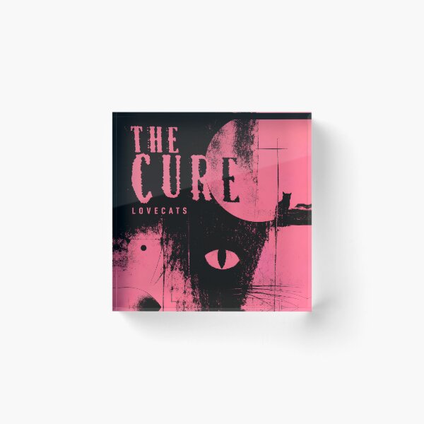 Item preview, Abstract Lovecats - The Cure designed and sold by Wanderdreaming.