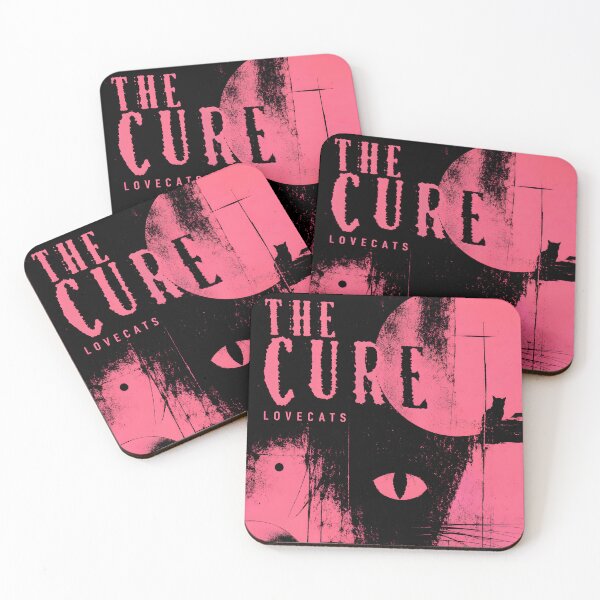 Item preview, Abstract Lovecats - The Cure designed and sold by Wanderdreaming.