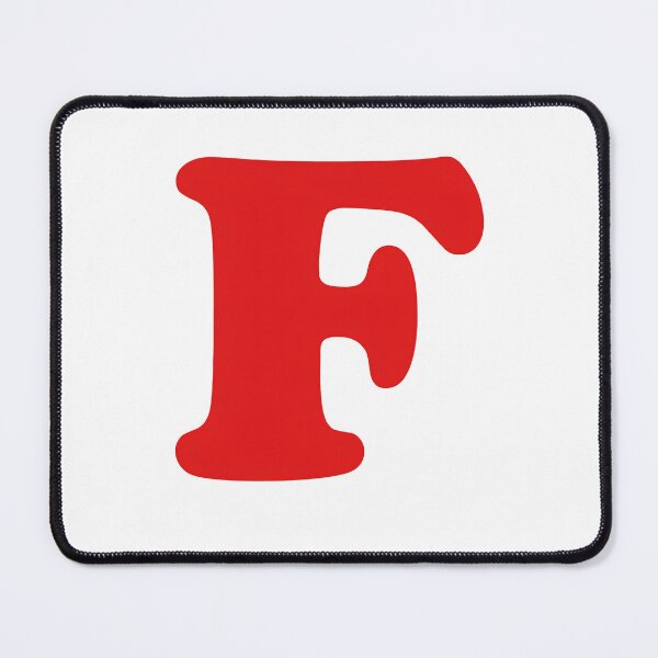 Item preview, Red Alphabet Sets - F designed and sold by Bad Zombie .