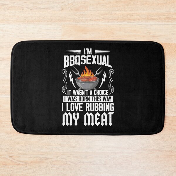Item preview, I'm BBQsexual It Wasn't A Choice It was Born designed and sold by hemagamo.