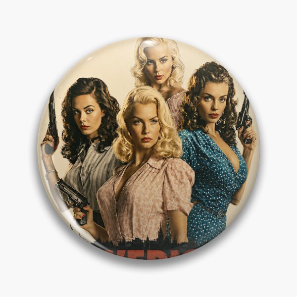 Item preview, Swedish Girl Mafia – Retro Grindhouse Girl Gang designed and sold by obstinator.