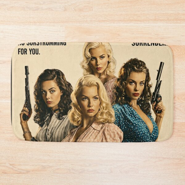 Item preview, Swedish Girl Mafia – Retro Grindhouse Girl Gang designed and sold by obstinator.