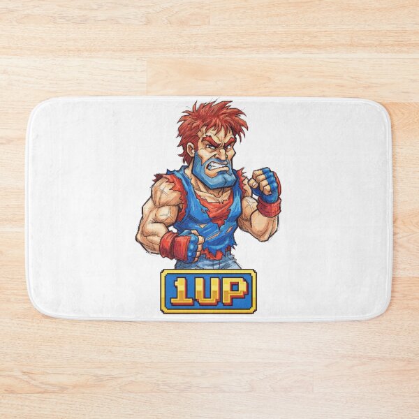 Item preview, Retro Pixel Fighter 1UP Arcade Gamer  designed and sold by jhgjykuo.