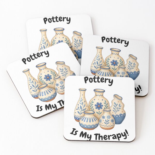 Item preview, Pottery Is My Therapy designed and sold by SamanthaLPottery.